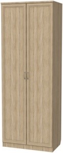Шкаф распашной 101 со штангой,цвет Дуб Сонома в Вологде - изображение