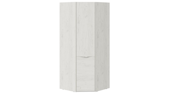 Распашной шкаф угловой Либерти, Дуб крафт белый СМ-297.07.031 в Вологде - изображение