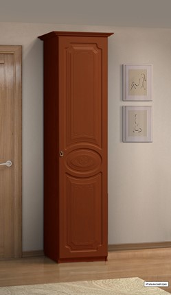 Шкаф-пенал Ивушка-5, цвет Итальянский орех в Вологде - изображение