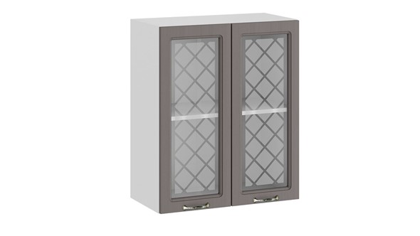 Кухонный шкаф Бьянка 1В6С (Белый/Дуб серый) в Вологде - изображение