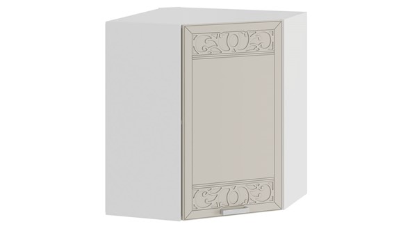 Кухонный угловой шкаф Долорес 1В6У (Белый/Крем) в Вологде - изображение