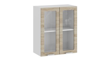 Навесной кухонный шкаф Гранита 1В6С (Белый/Дуб сонома) в Вологде - предосмотр
