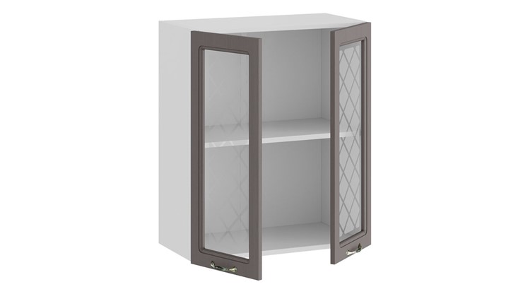 Кухонный шкаф Бьянка 1В6С (Белый/Дуб серый) в Вологде - изображение 1