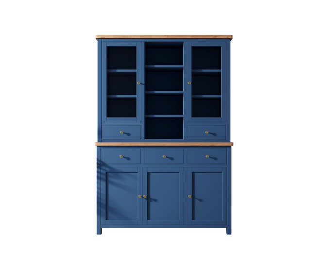 Шкаф-буфет Jules Verne JV32ETGB (Синий) в Вологде - изображение 3