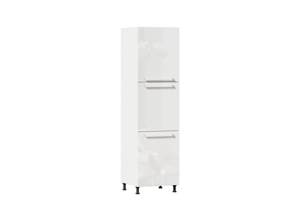 Шкаф-пенал на кухню Герда 600 тип 2 272.296.000 (Белый) в Вологде - изображение