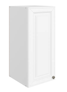Кухонный шкаф Мишель L300 H720 (1 дв. гл.) эмаль (белый/белый) в Вологде - предосмотр