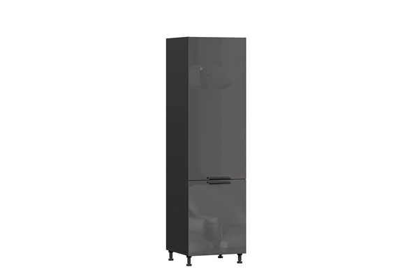 Кухонный шкаф под холодильник Герда 279.280.000.128 (Антрацит) в Вологде - изображение