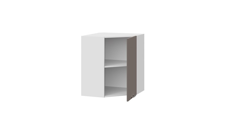 Шкаф кухонный угловой Габриэлла 1В6У (Белый/Муссон) в Вологде - изображение 1