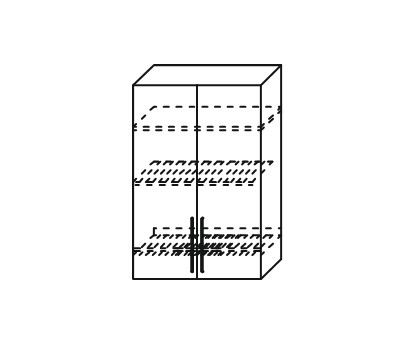 Шкаф кухонный Мыло, настенный двухдверный с сушкой 918*800*320, ШС 800/918 в Вологде - изображение