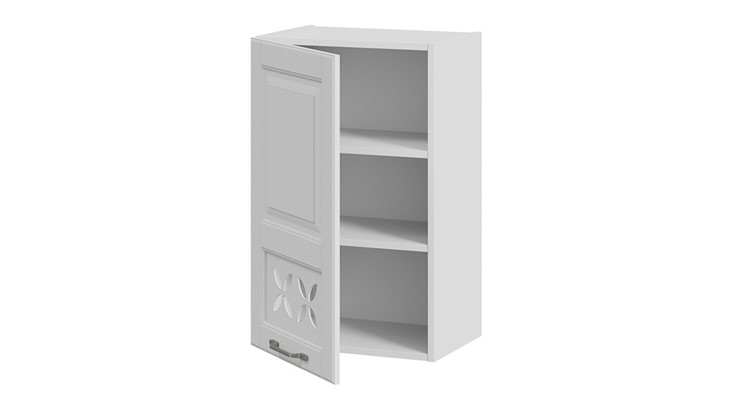 Кухонный шкаф Скай В_72-45_1ДРД(L) (Белоснежный софт) в Вологде - изображение 1