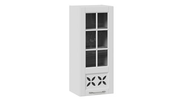 Кухонный навесной шкаф Скай В_96-40_1ДРДс(R) (Белоснежный софт) в Вологде - предосмотр