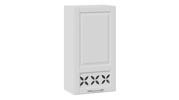 Кухонный навесной шкаф Скай В_96-50_1ДРД(R) (Белоснежный софт) в Вологде - предосмотр
