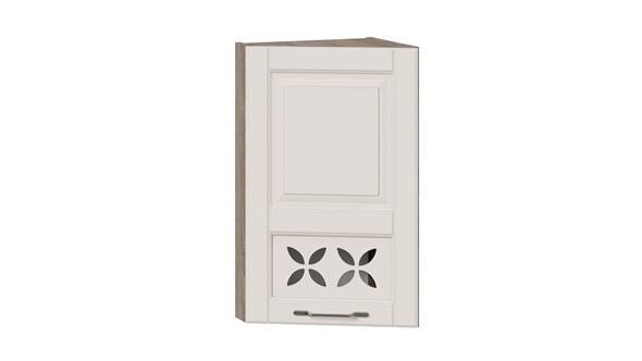 Кухонный торцевой шкаф Скай ВТ_72-40(45)_1ДРД(R) (Бежевый софт) в Вологде - изображение