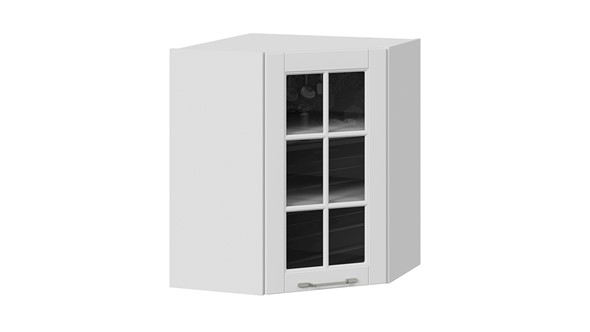 Кухонный навесной шкаф Скай ВУ45_72-(40)_1ДРс (Белоснежный софт) в Вологде - изображение