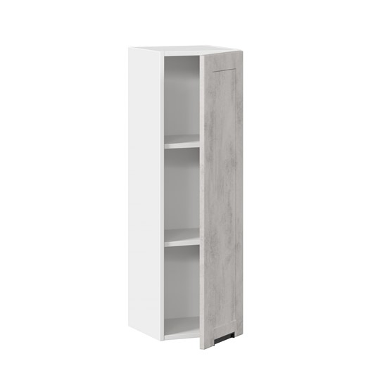 Кухонный шкаф 300 высокий Джамис ЛД 296.410.000.024, Белый/Белый камень в Вологде - изображение 1