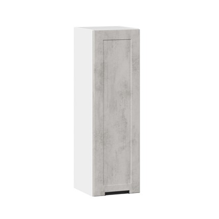 Кухонный шкаф 300 высокий Джамис ЛД 296.410.000.024, Белый/Белый камень в Вологде - изображение