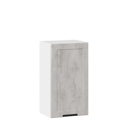 Шкаф кухонный 400 Джамис ЛД 296.320.000.017, Белый/Белый камень в Вологде - изображение