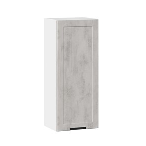 Кухонный шкаф 400 высокий Джамис ЛД 296.420.000.025, Белый/Белый камень в Вологде