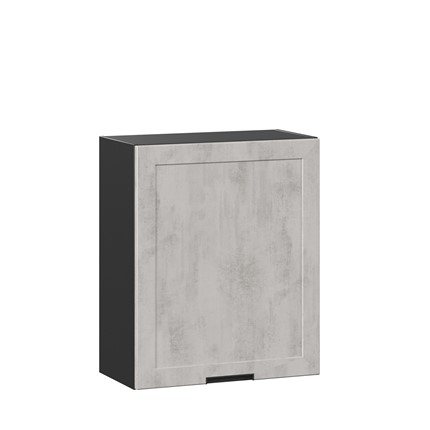 Шкаф на кухню 600 Джамис ЛД 296.350.000.062, Черный/Белый камень в Вологде - изображение