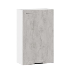 Кухонный шкаф 600 высокий Джамис ЛД 296.450.000.028, Белый/Белый камень в Вологде