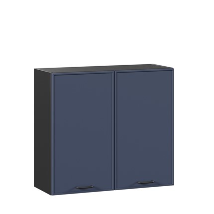 Кухонный шкаф 800 Индиго 298.360.000.148, Чёрный/Тёмно-синий в Вологде - изображение