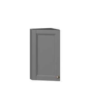 Шкаф навесной Амели-3 350 окончание ЛД 299.690.000.060, Черный/Оникс серый в Вологде