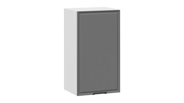 Навесной кухонный шкаф Белладжио 1В4 (Белый, Софт графит) в Вологде - предосмотр