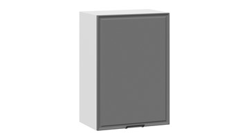 Навесной кухонный шкаф Белладжио 1В5 (Белый, Софт графит) в Вологде - предосмотр