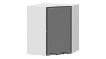 Кухонный навесной шкаф Белладжио 1В6У (Белый, Софт графит) в Вологде - предосмотр