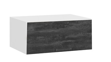 Кухонный навесной шкаф Детройт 1В8ГП (Белый/Угольный Камень) в Вологде