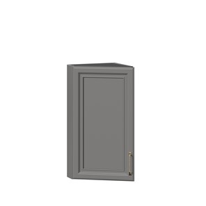 Кухонный навесной шкаф Джелатто окончание 350 ЛД 241.690.000.160, Черный/Оникс серый в Вологде