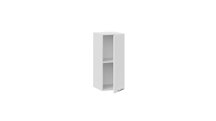 Шкаф навесной Габриэлла 1В3 (Белый/Сноу) в Вологде - изображение 1