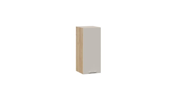 Настенный шкаф Габриэлла 1В3 (Дуб Крафт золотой/Крем) в Вологде - изображение
