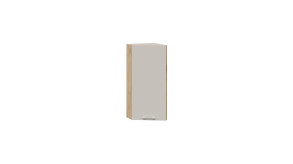 Кухонный шкаф торцевой Габриэлла 1В3Т (Дуб Крафт золотой/Крем) в Вологде - изображение