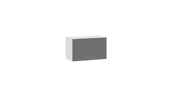 Шкаф кухонный Габриэлла 1В6Г (Белый/Титан) в Вологде - изображение