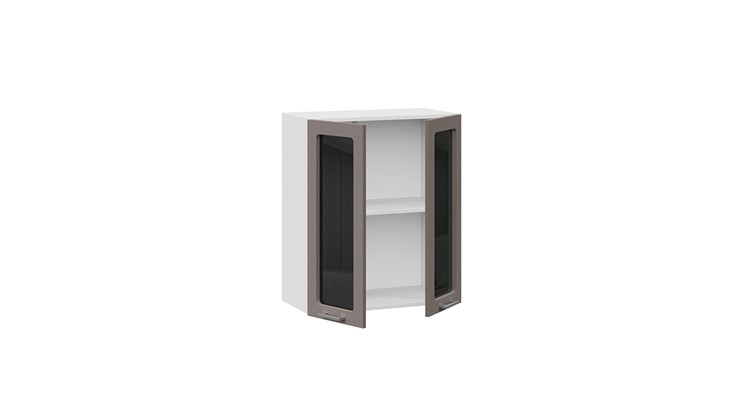 Кухонный шкаф Габриэлла 1В6С (Белый/Муссон) в Вологде - изображение 1