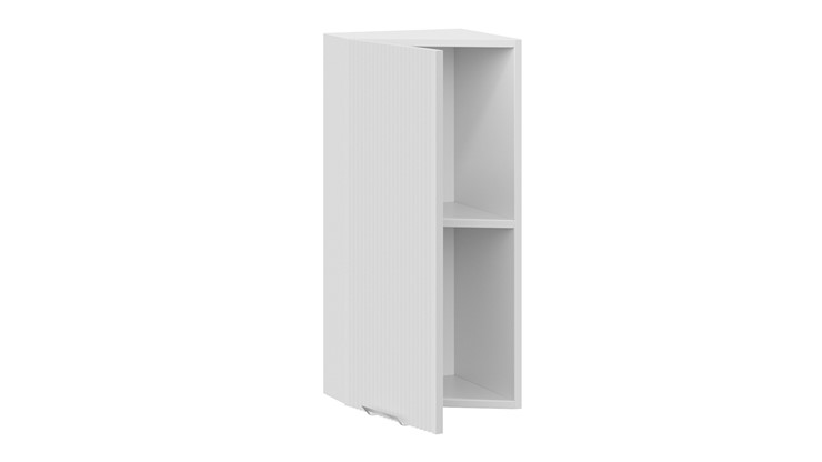 Кухонный шкаф торцевой Кимберли 1В3Т (Белый, Сноу) в Вологде - изображение 1