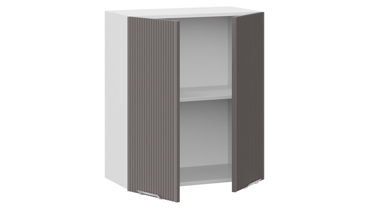 Навесной кухонный шкаф Кимберли 1В6 (Белый, Муссон) в Вологде - изображение 1