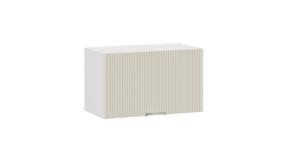 Навесной шкаф Кимберли 1В6Г (Белый, Крем) в Вологде - изображение