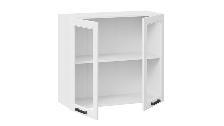 Кухонный шкаф Лорас 1В8С (Белый/Холст белый) в Вологде - изображение 1