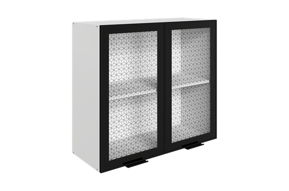 Кухонный шкаф Стоун L800 Н720 (2 дв. рам.) в Вологде - изображение