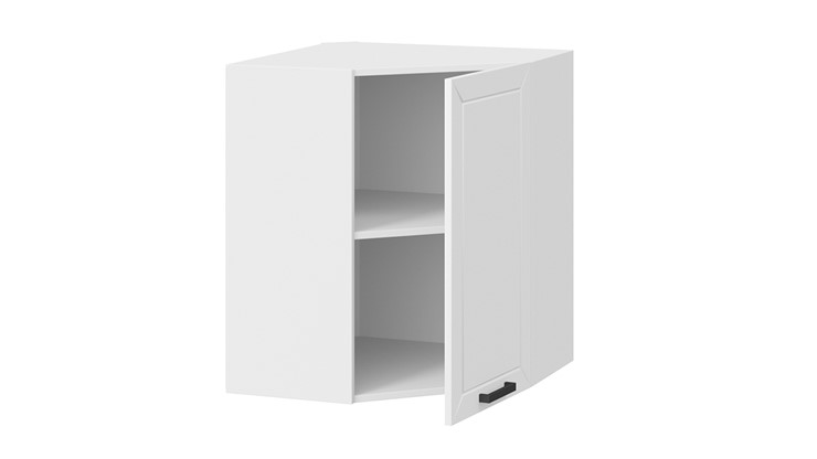 Шкаф на кухню угловой Лорас 1В6У (Белый/Холст белый) в Вологде - изображение 1
