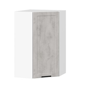 Шкаф кухонный угловой 600 высокий Джамис ЛД 296.620.000.033, Белый/Белый камень в Вологде