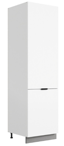 Шкаф-пенал Стоун 2 L600 (2 дв.гл.) (белый/джелато софттач) в Вологде - предосмотр