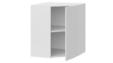 Угловой шкаф на кухню Кимберли 1В6У (Белый, Сноу) в Вологде - предосмотр 1