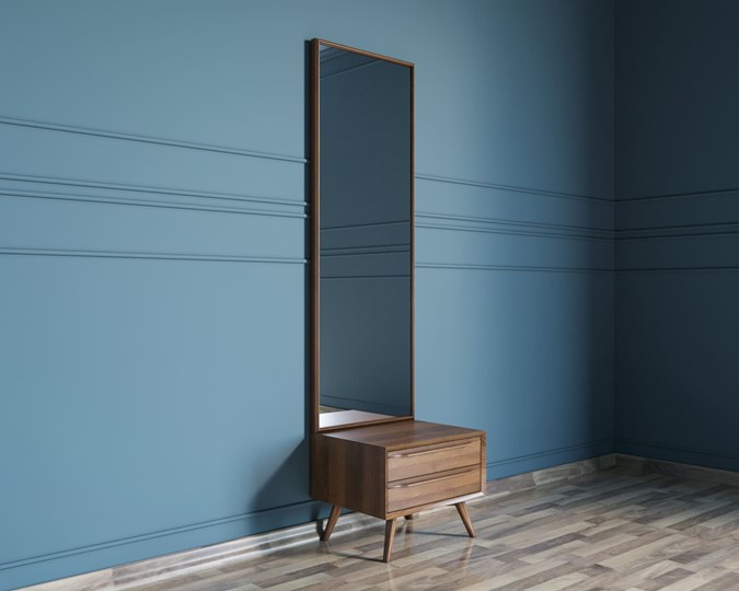 Напольное зеркало Bruni (BR50) с тумбой в Вологде - изображение 2