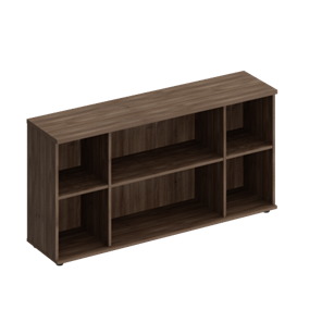 Каркас шкафа комбинированного низкого Комфорт, дуб шамони темный (154x38x75) К.521 в Вологде