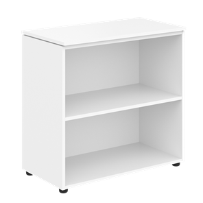 Каркас шкафа низкого MORRIS Дуб Базель/Белый  MLC 85 (854x423x821) в Вологде