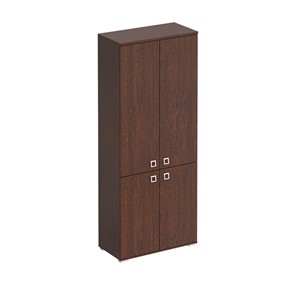 Шкаф для документов закрытый 4-х дверный Cosmo, венге Виктория (90,2х44,2х221) КС 304 в Вологде