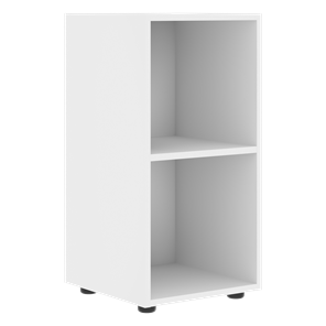 Низкий шкаф колонна с левой дверью FORTA Белый FLC 40.1 (L) (399х404х801) в Вологде - предосмотр 1